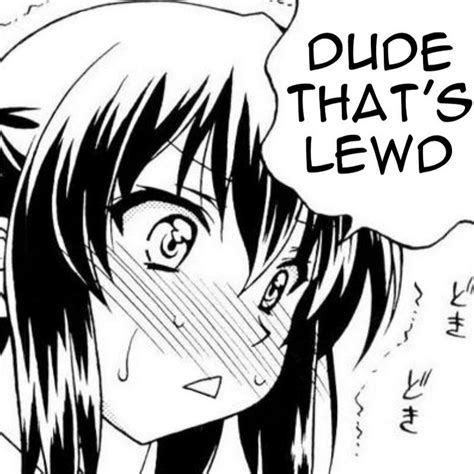 dude thats lewd|Dude That's Lewd .